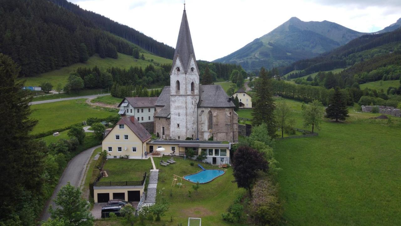 Pool, Pokale, Sauna, Billard, Kirche U. Viel Natur Vordernberg 외부 사진