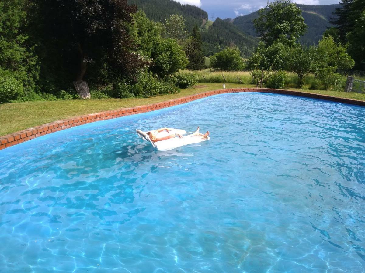 Pool, Pokale, Sauna, Billard, Kirche U. Viel Natur Vordernberg 외부 사진